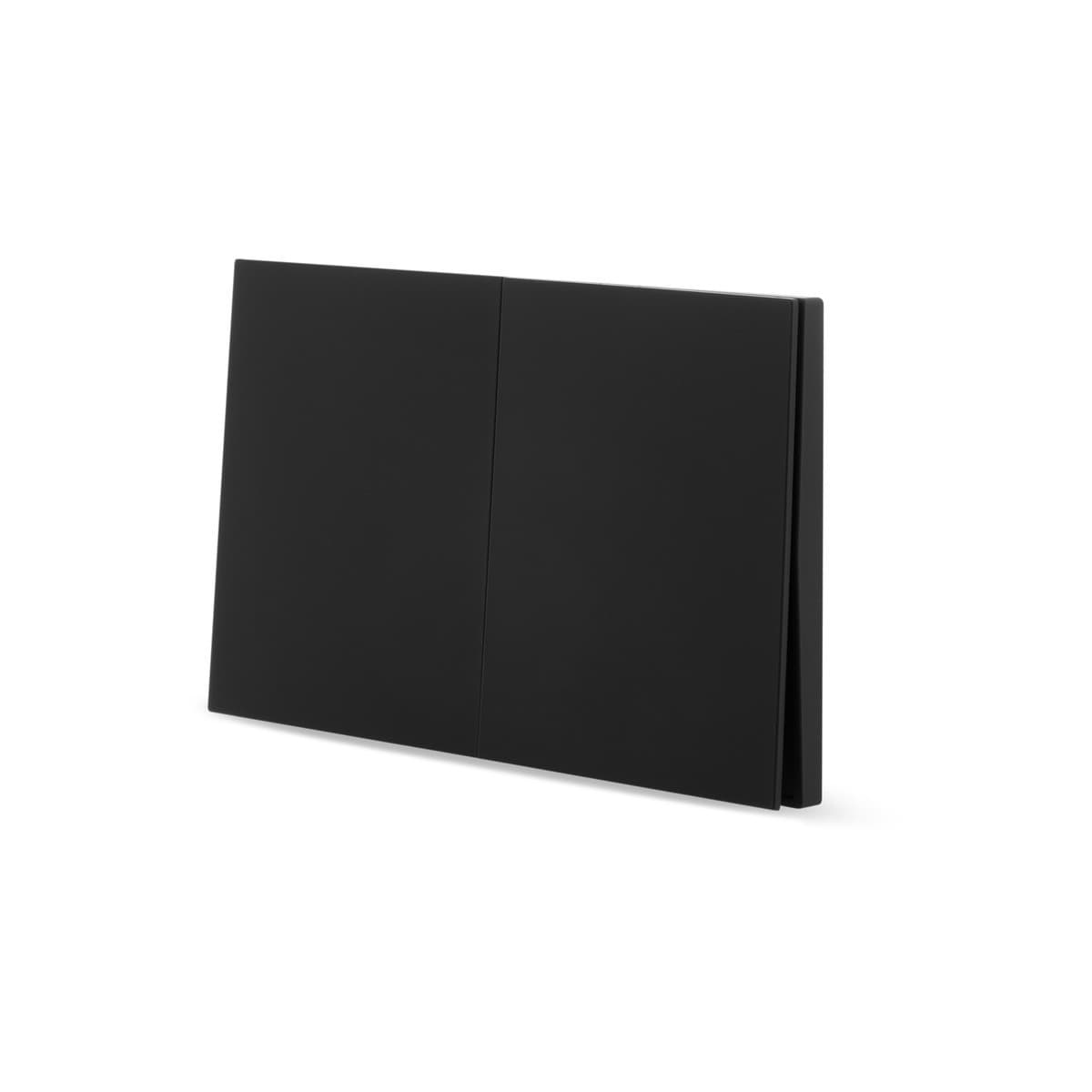 MFL Axis 2 Gang Switch in Black-img-2