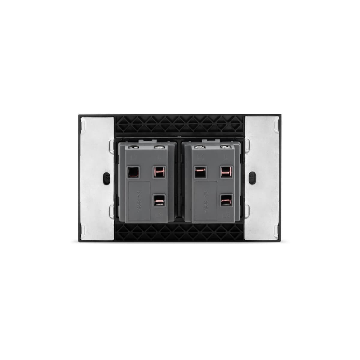 MFL Axis 2 Gang Switch in Black-img-4