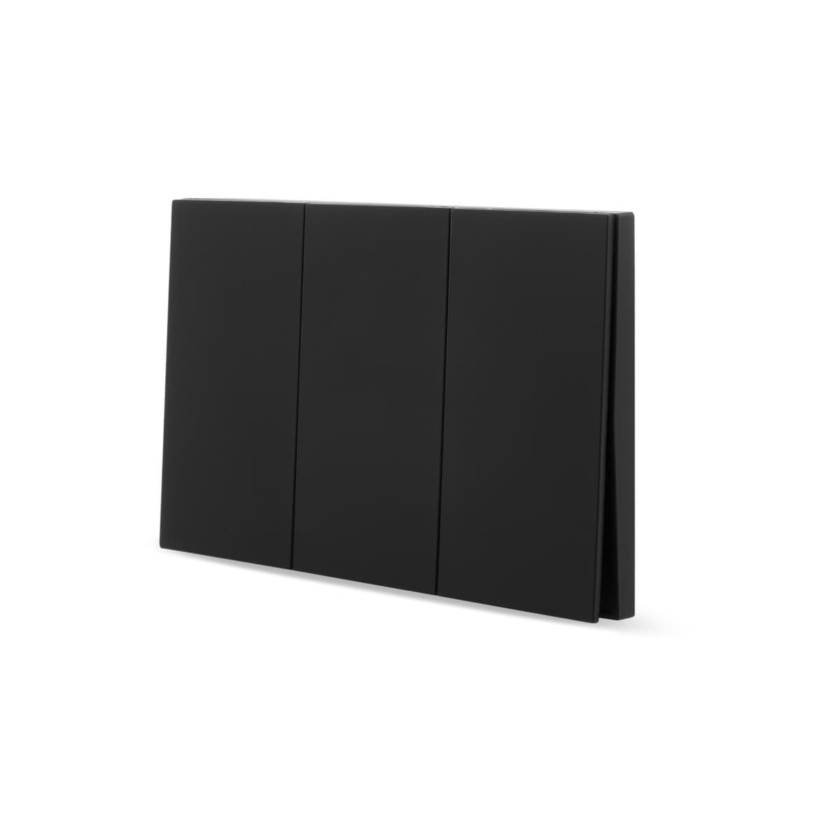 MFL Axis 3 Gang Switch in Black-img-2
