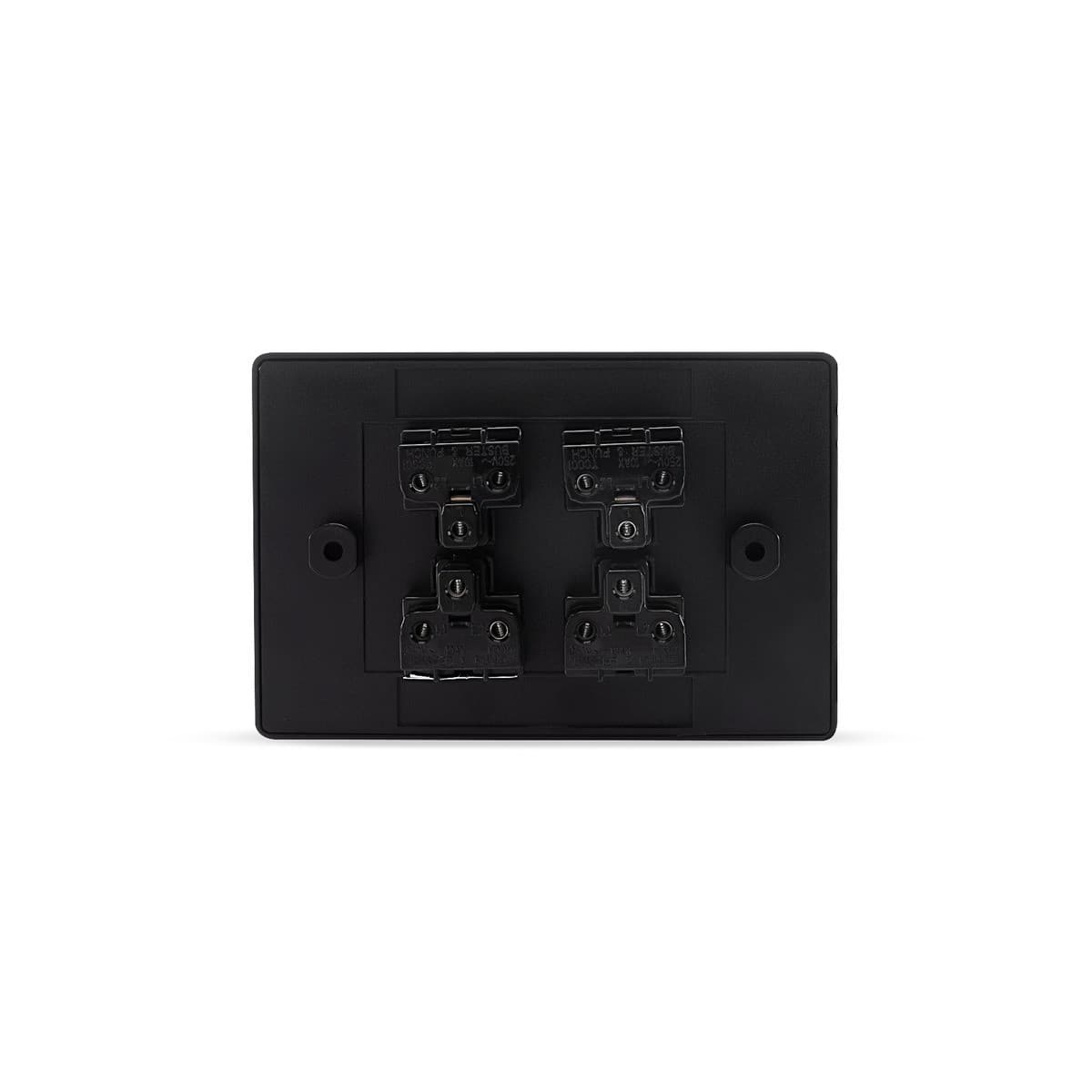 Buster + Punch V2 4 Gang Switch in Black-img-2