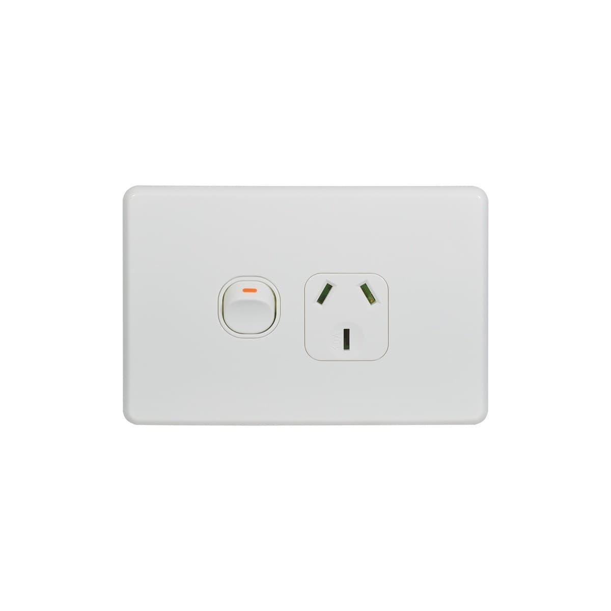 Lucci Power Quantum Single GPO Only in Matte White-img-1