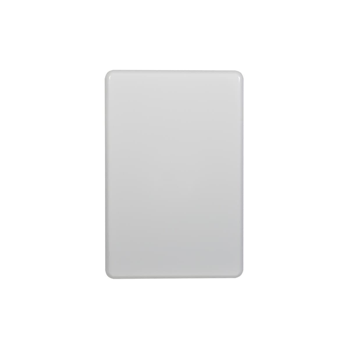 Lucci Power Quantum Blank Face Plate Only in Matte White-img-1
