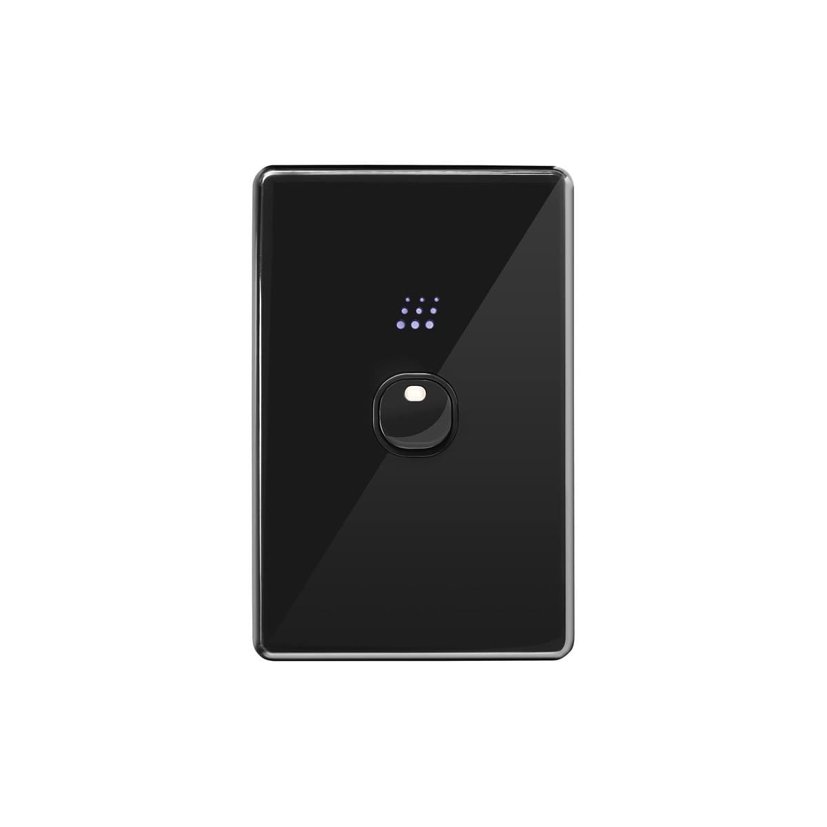 Powermesh 1 Gang Switch in Black-img-1