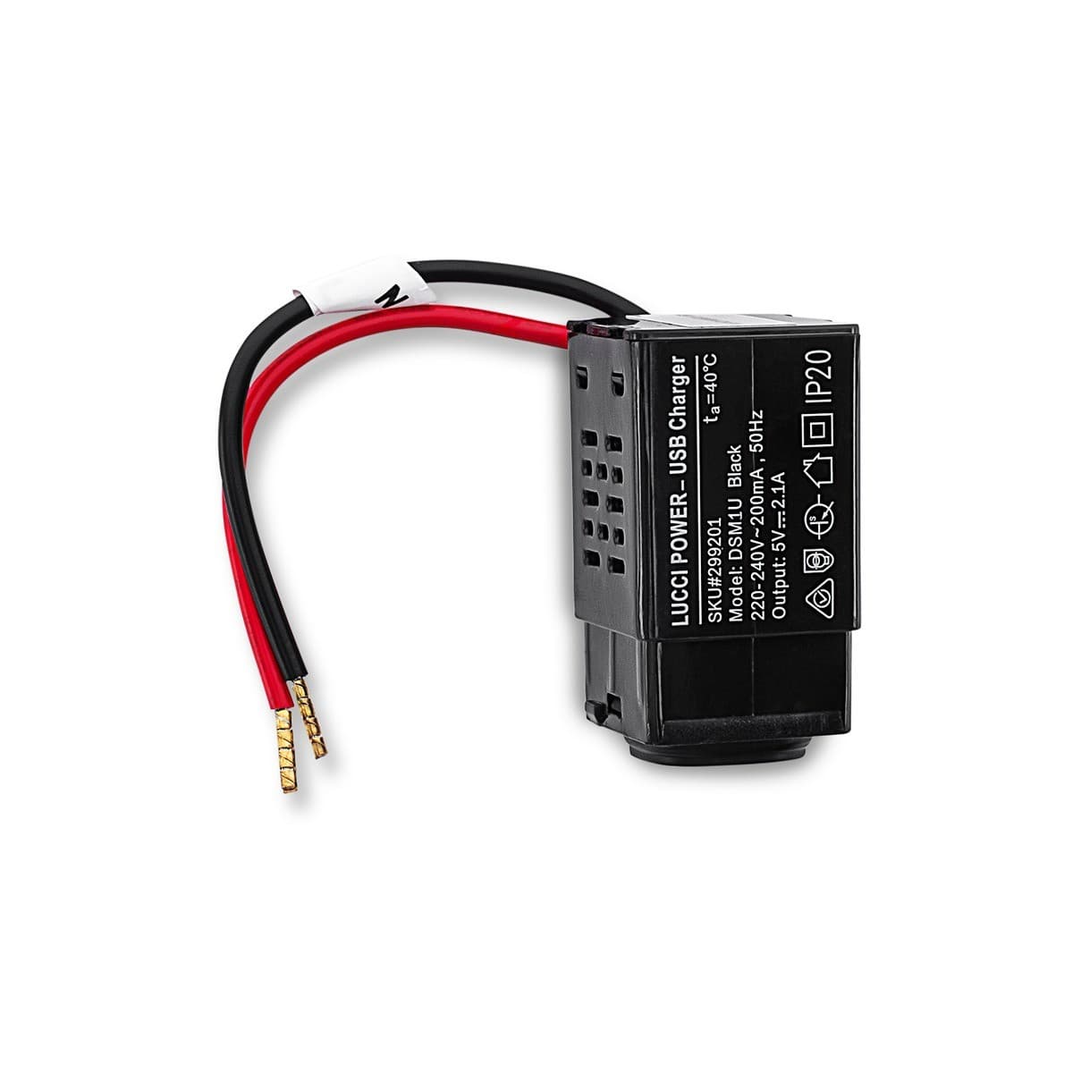 Lucci Power USB Mechanism in Black-img-2
