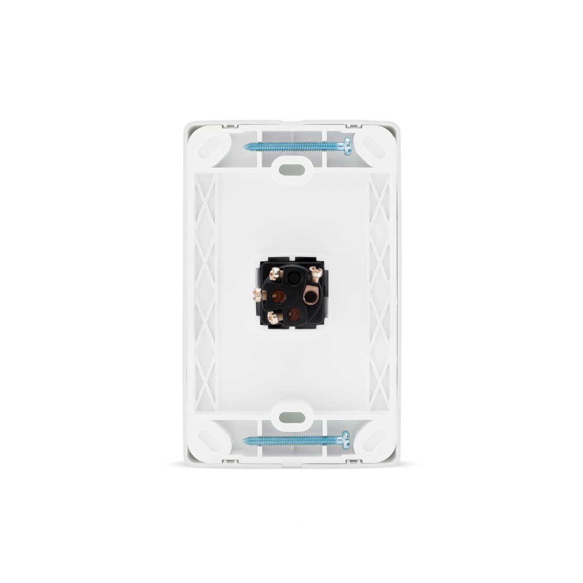 Lucci Power Gravity 1 Gang Switch in Matte White-img-4