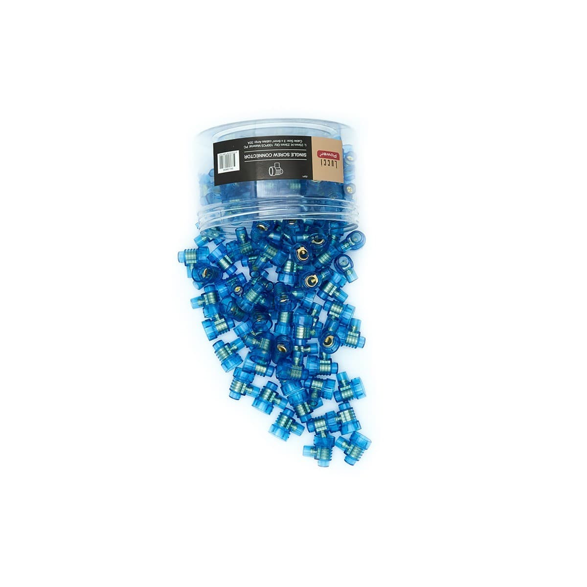 Lucci Power Single Screw Connectors, 100 Pieces-img-2