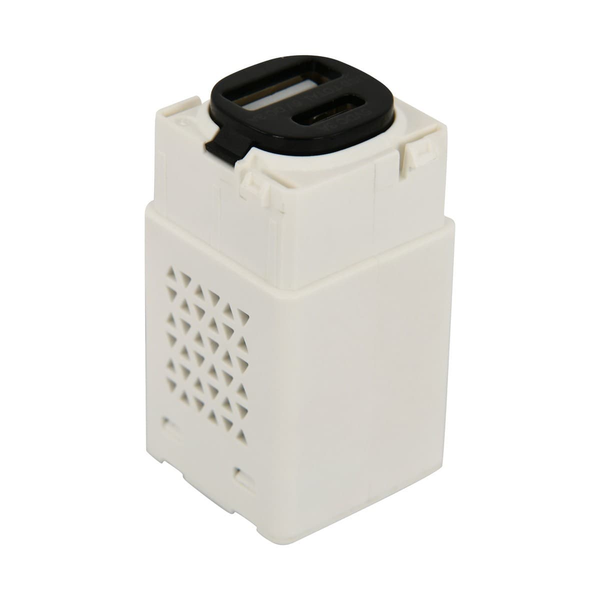 Lucci Power USB-A and USB-C Charging Mechanism in Black