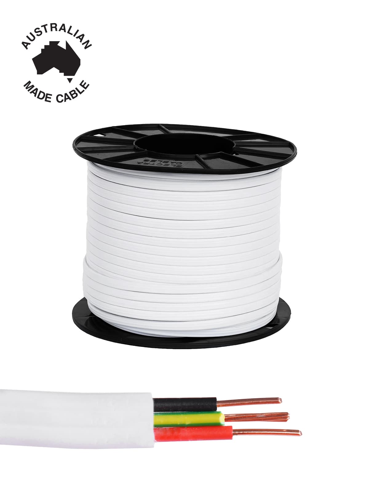 Cable 1mm Twin + Earth 100m Drum-img-1