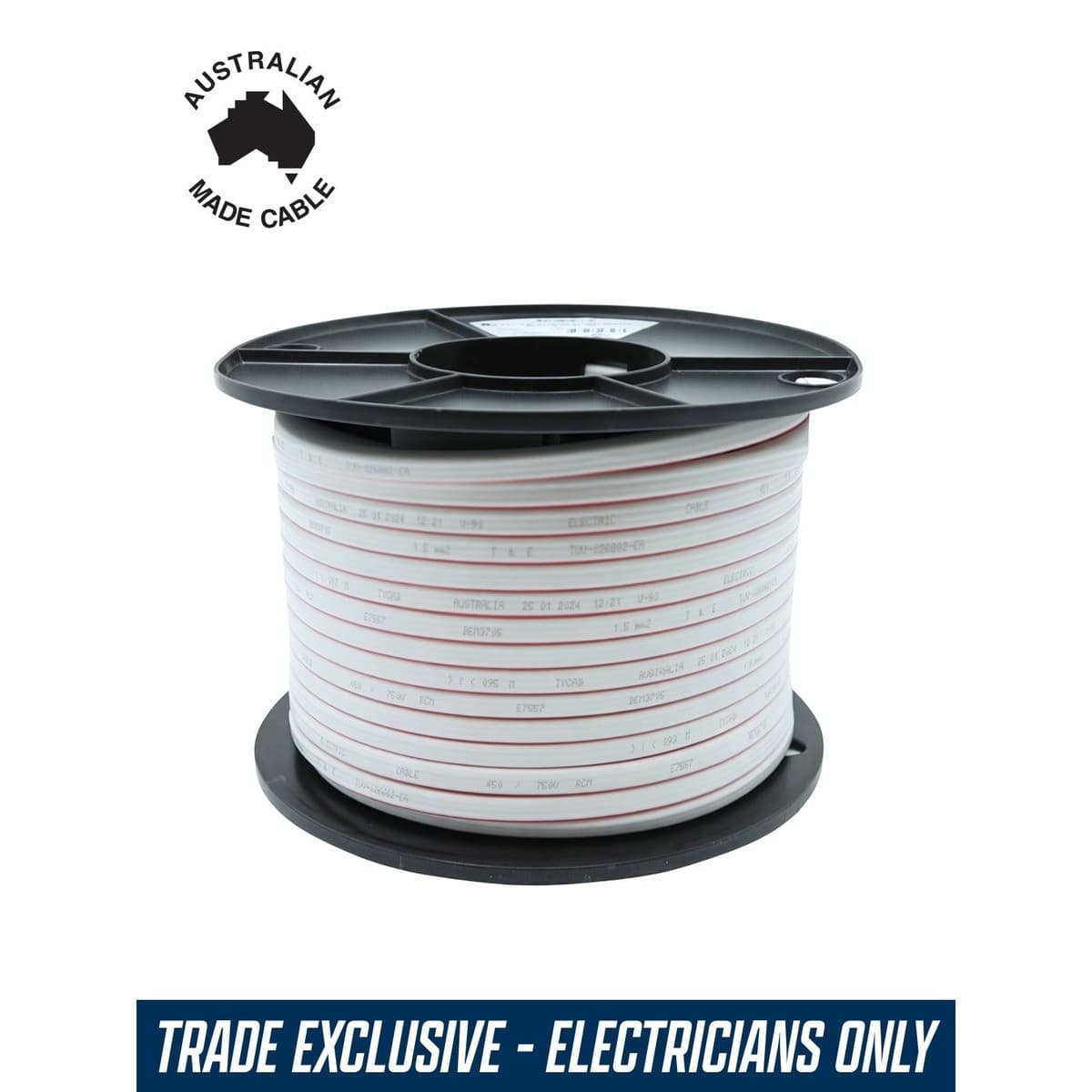 Cable 1.5mm Twin + Earth 100m Drum-img-1