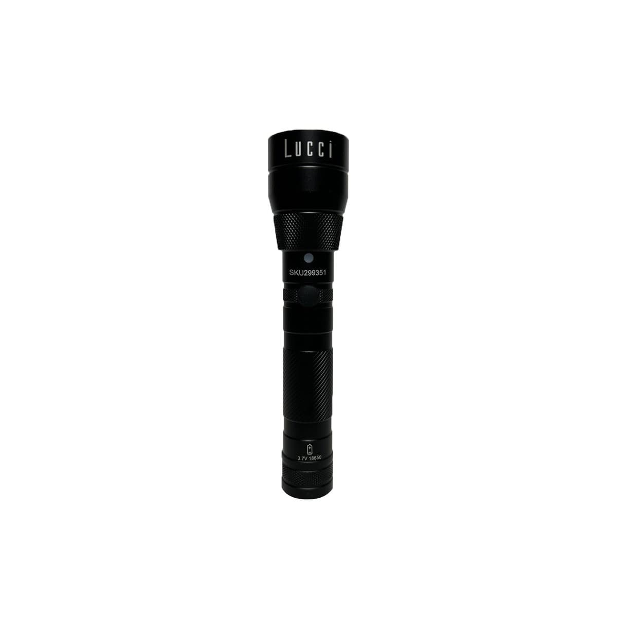Ridge LED Zoomable Torch in Black-img-1