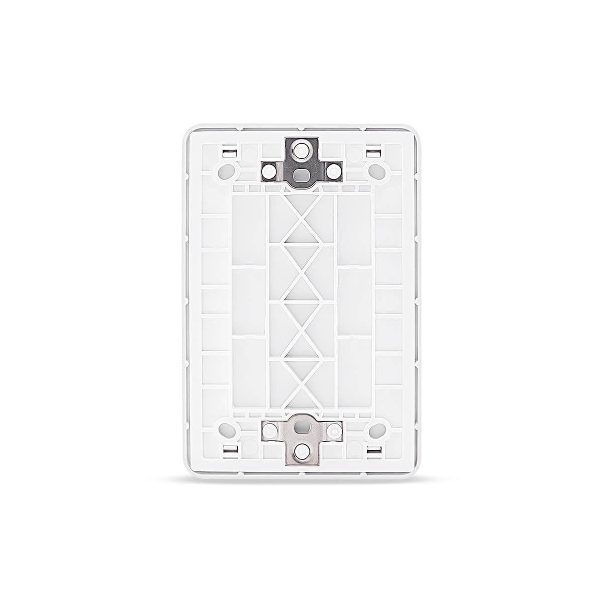 Vynco Metro Blank Face Plate Only in Matte White-img-3
