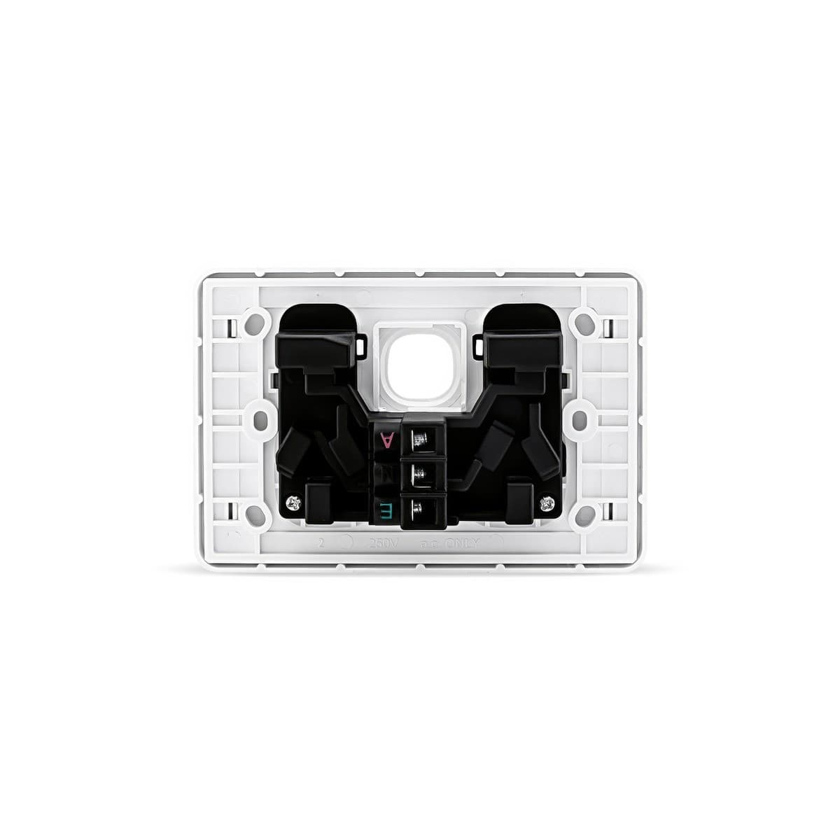 Vynco Metro Twin 10A GPO with Double USB Ports Only in Matte White-img-4