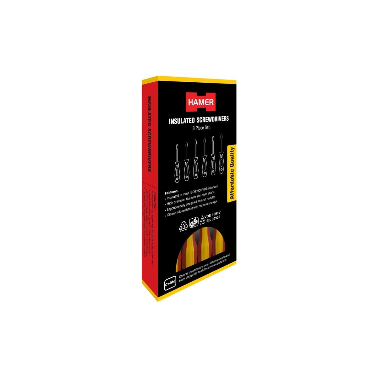 Hamer 8 Piece Screwdriver Set-img-1