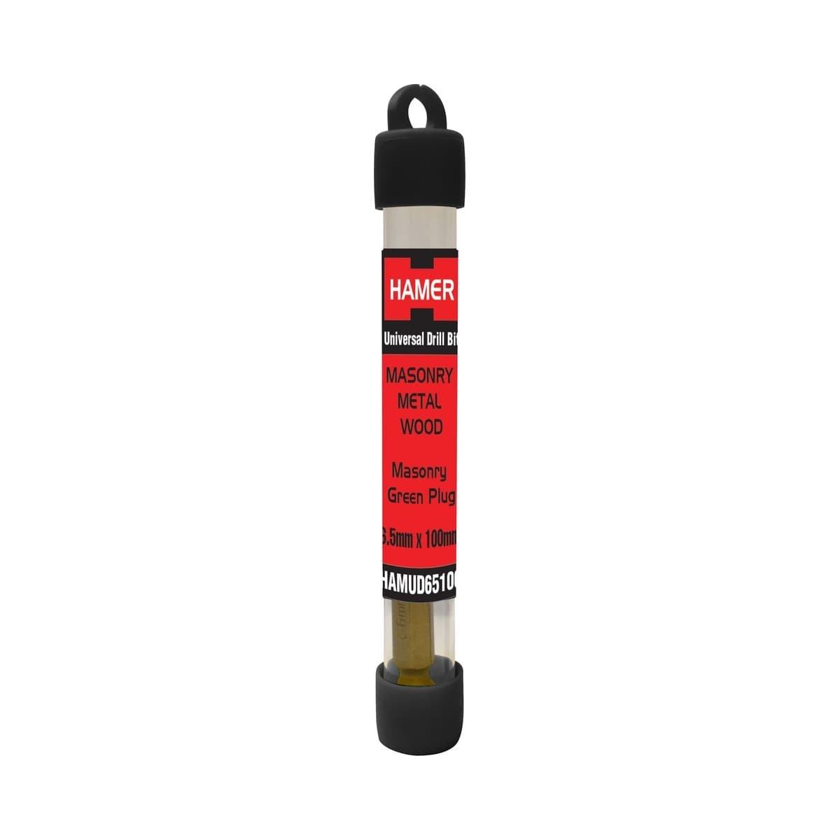 Hamer 6.5mm x 100mm Masonary Drill Bit-img-1