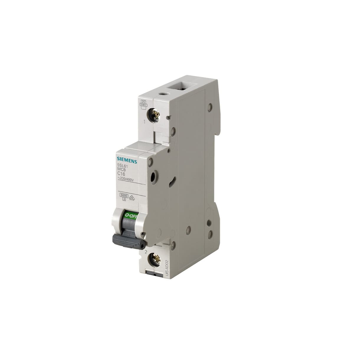Siemens Single Pole 6KA 16A C-Curve