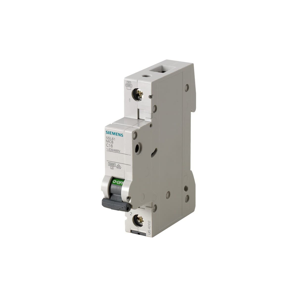 Siemens Single Pole 6KA 63A C-Curve