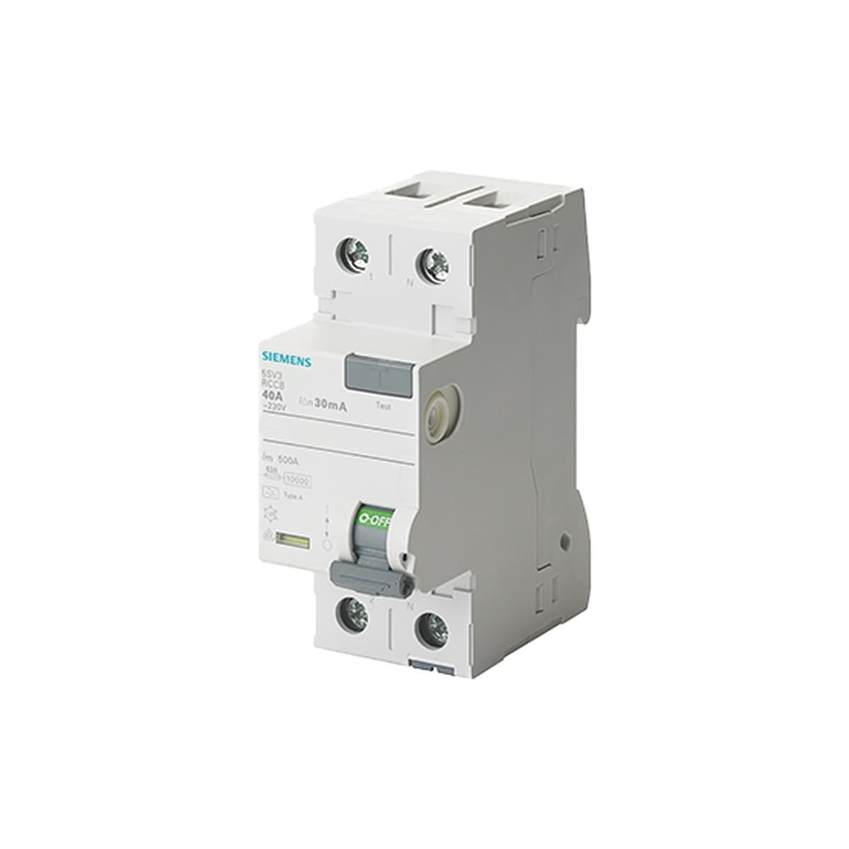 Siemens RCD Two Pole 6KA 40A-img-1