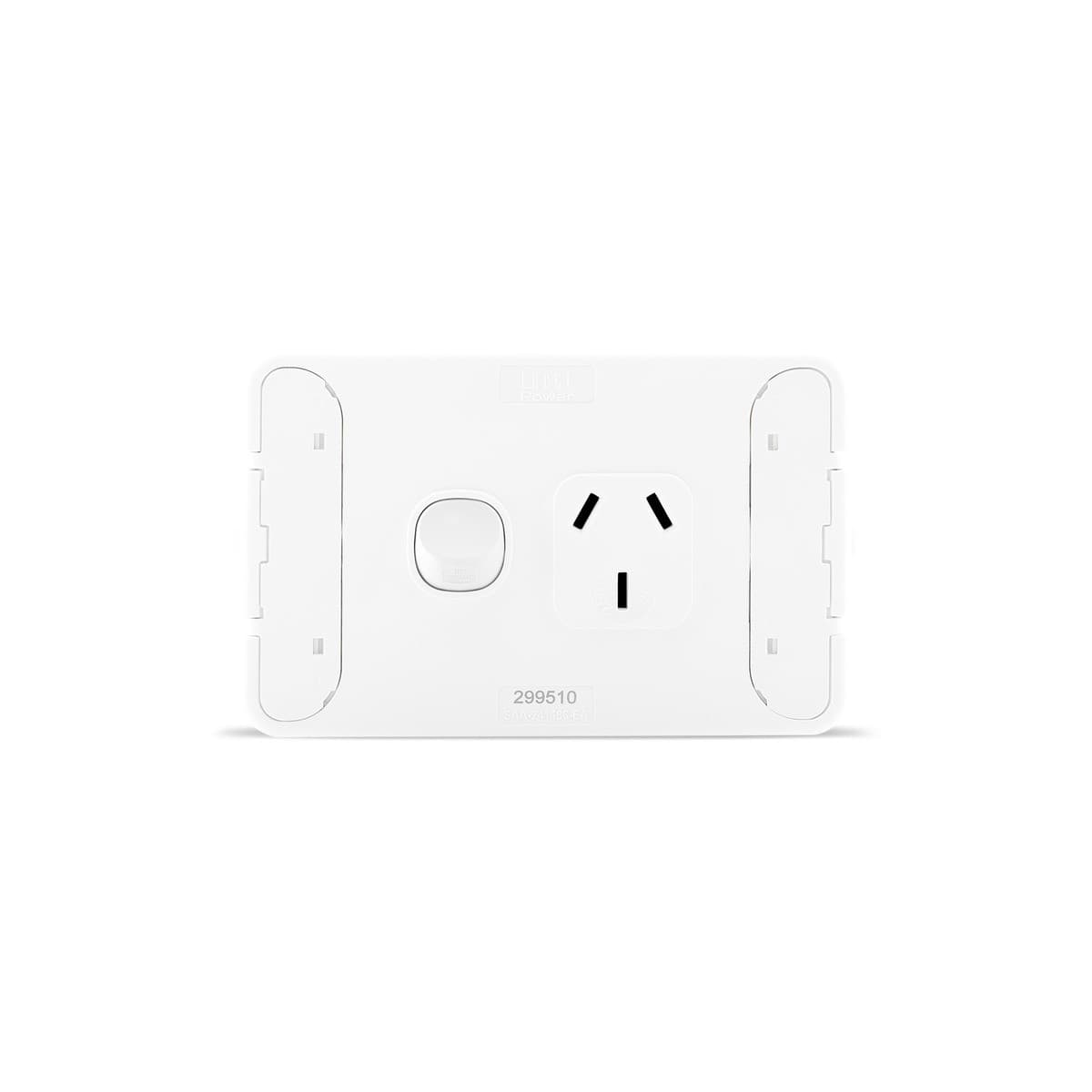 Lucci Power Ion Single GPO in White-img-4