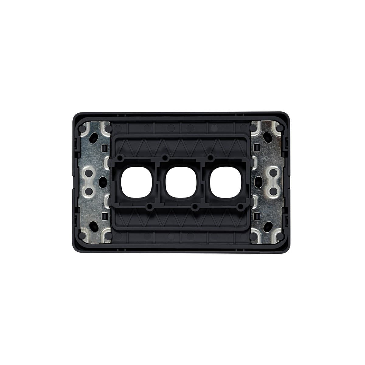 Lucci Power Ion 3 Gang Plate Only in Black