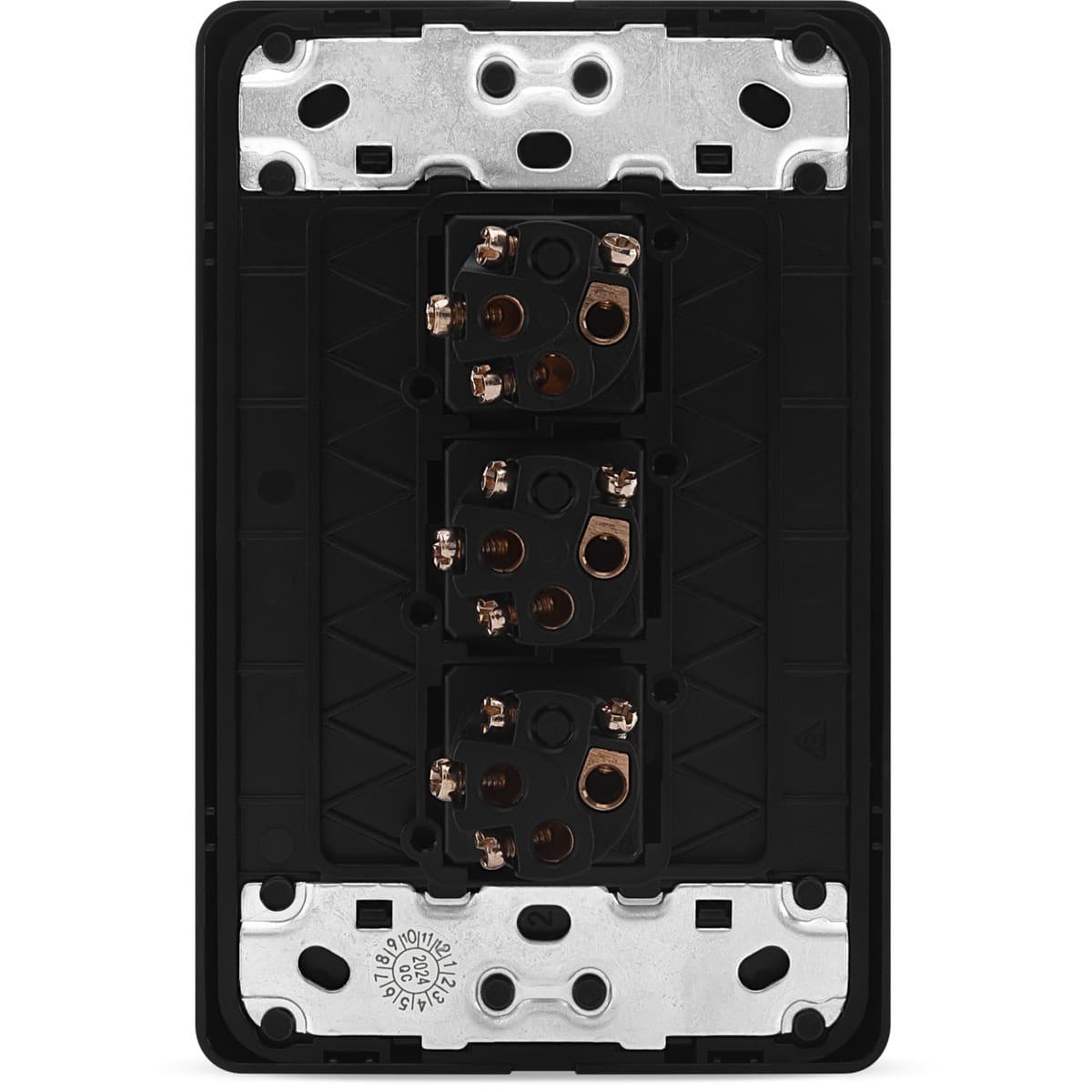 Lucci Power Ion 3 Gang Switch in Black-img-4