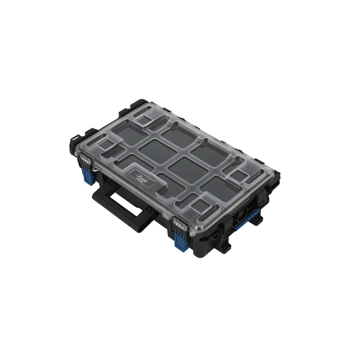 Small Storage Organiser in Black/Blue