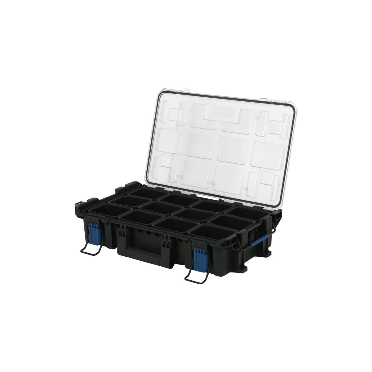 Small Storage Organiser in Black/Blue