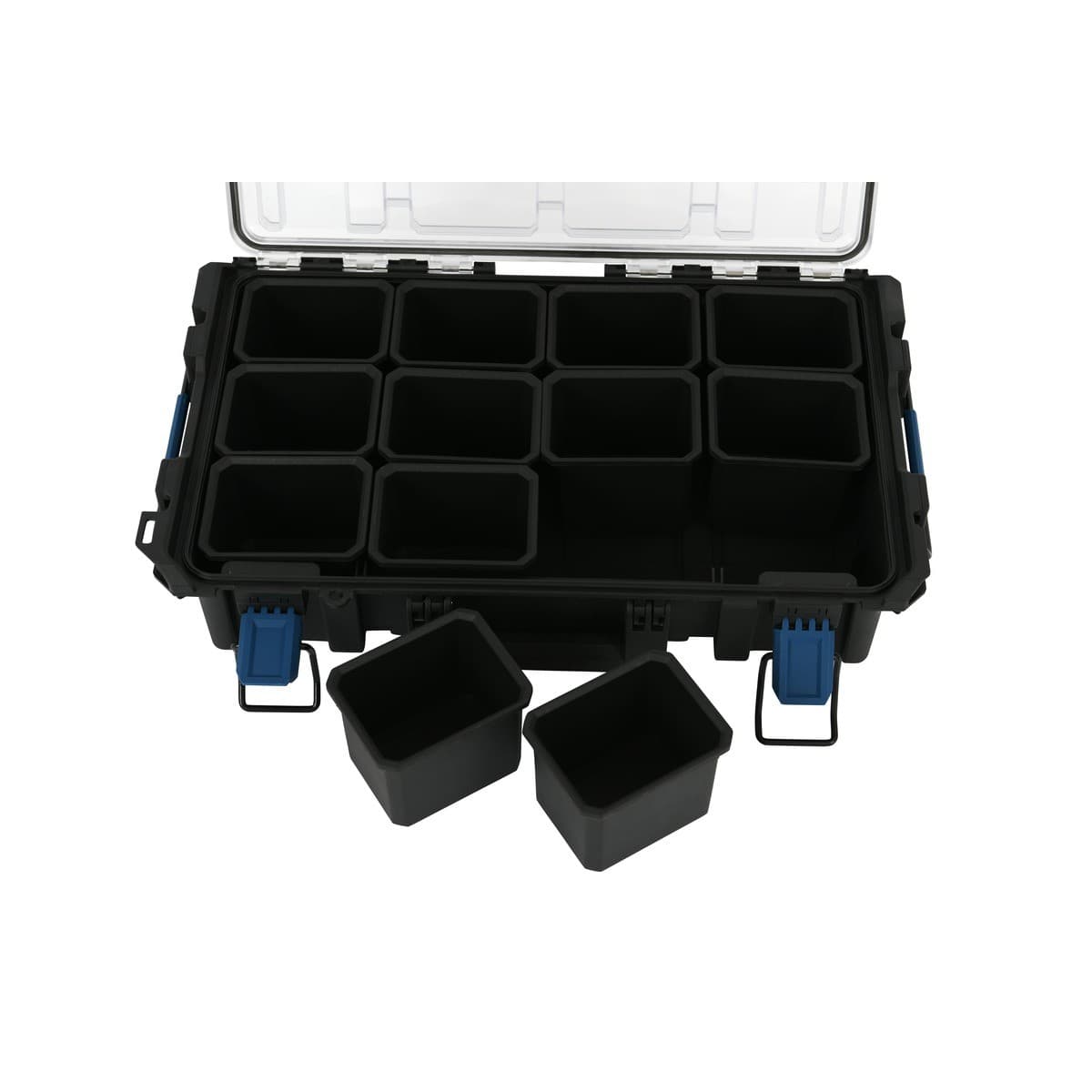 Small Storage Organiser in Black/Blue