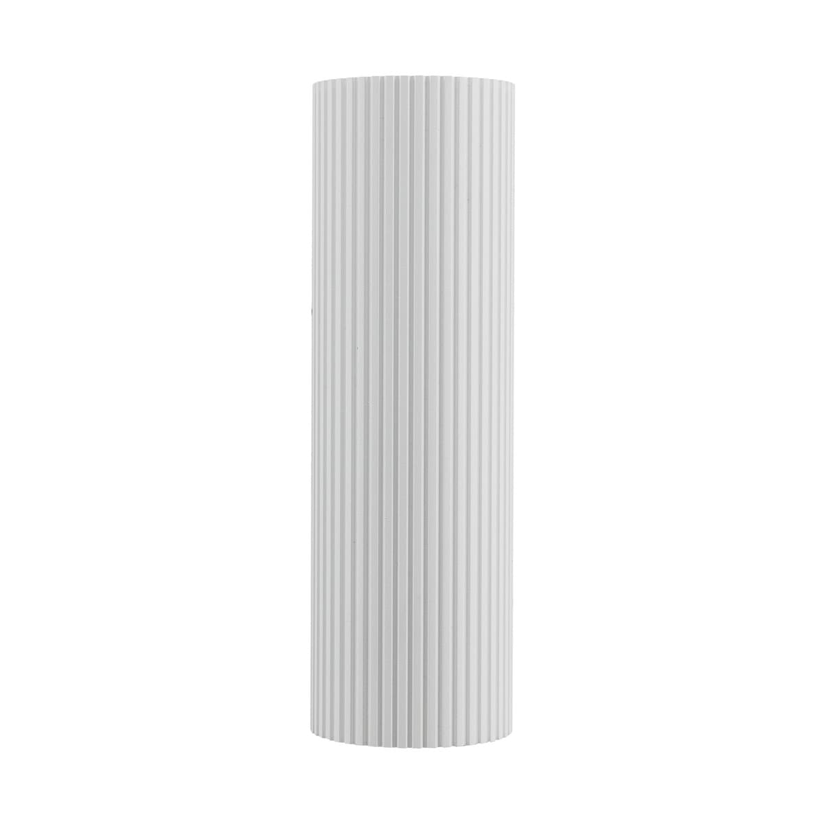 Jessy 2 Light Ribbed Up/Down Wall Light in Textured White-img-2