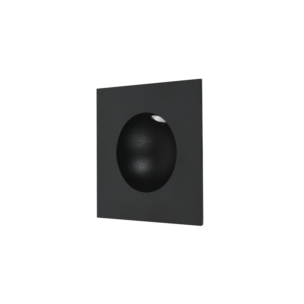 Gala LED Day Night Sleep Round Step Light in Black-img-1