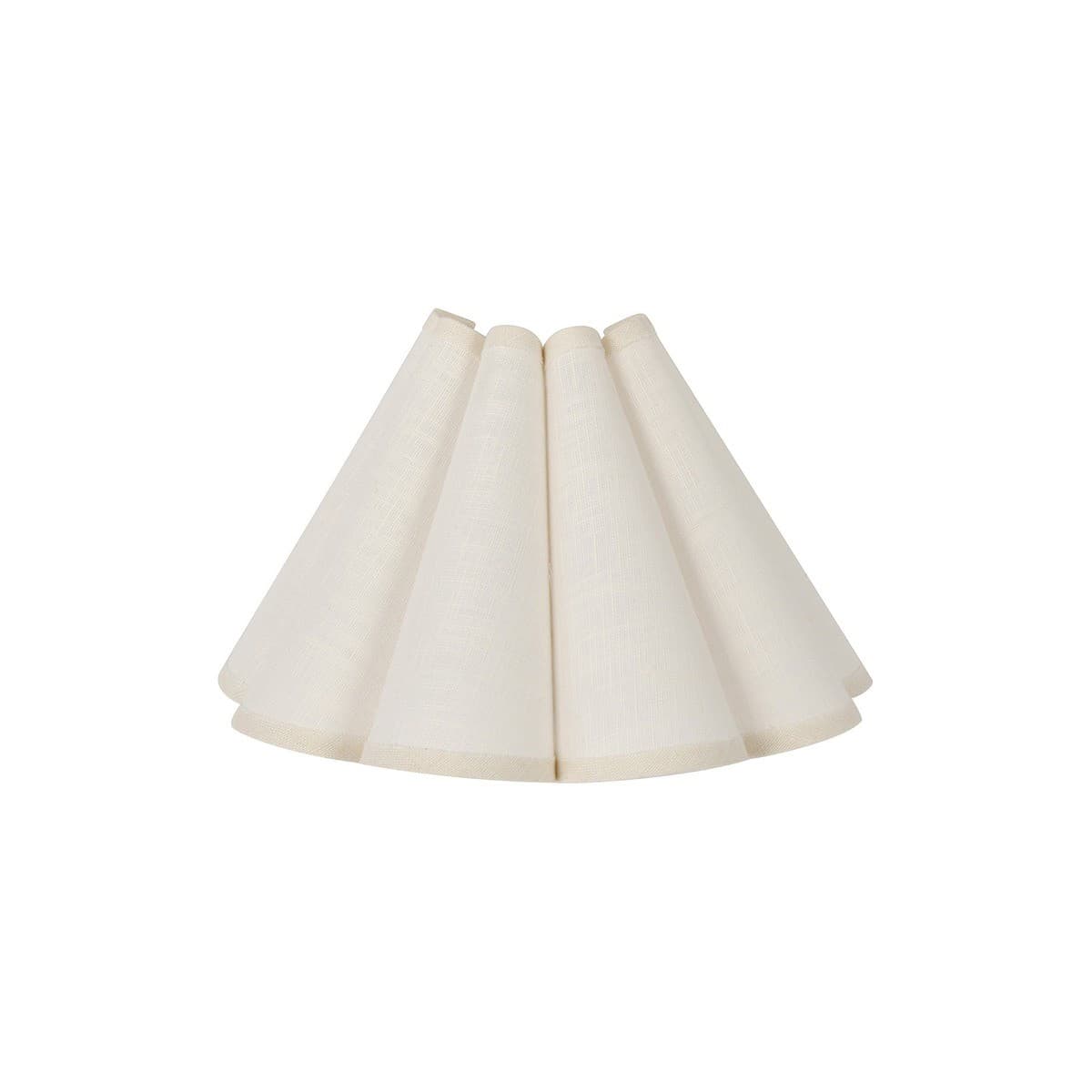 Colette 1 Light Wall Sconce in Fluted White Linen-img-1