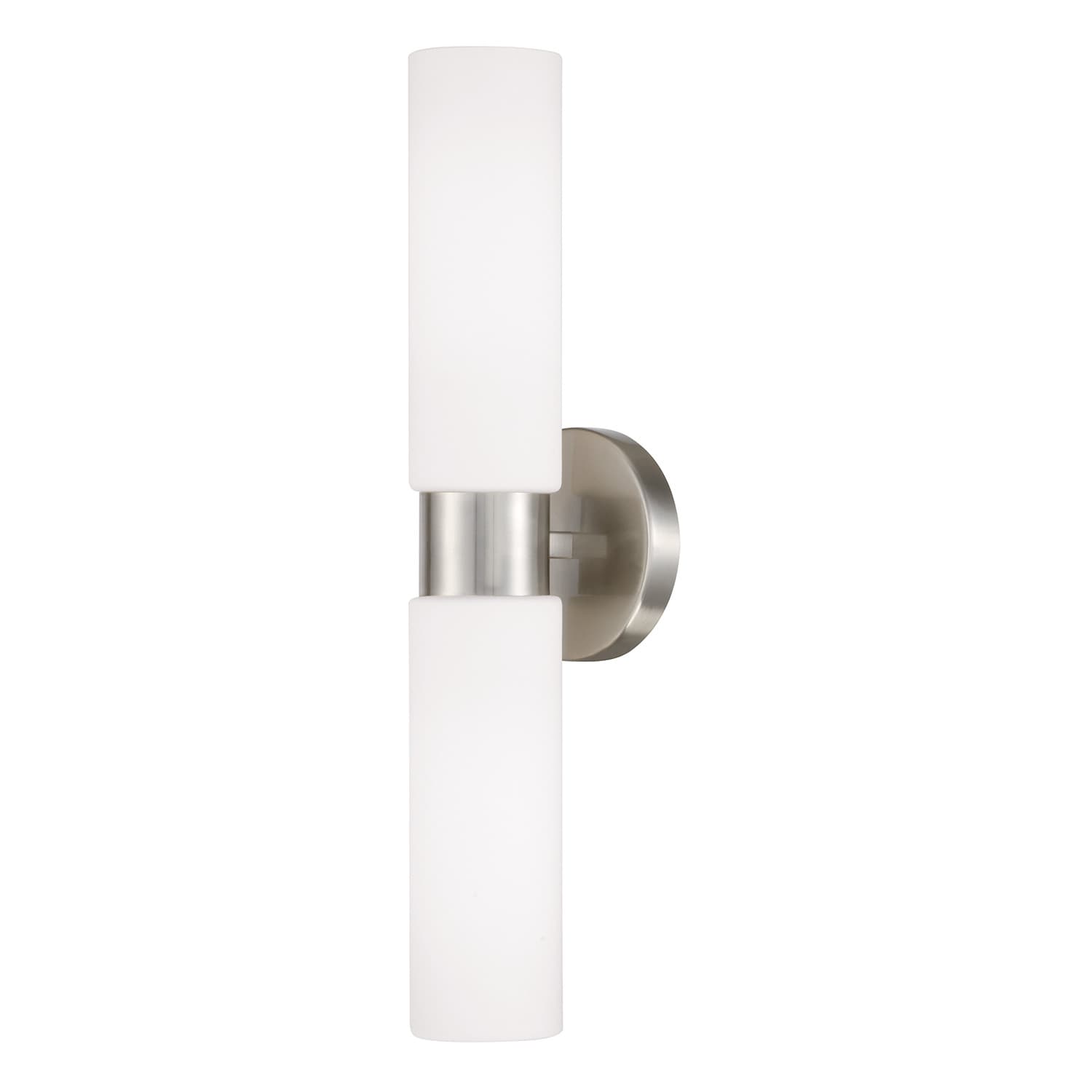 Ping 2 Light Wall Light in Brushed Nickel