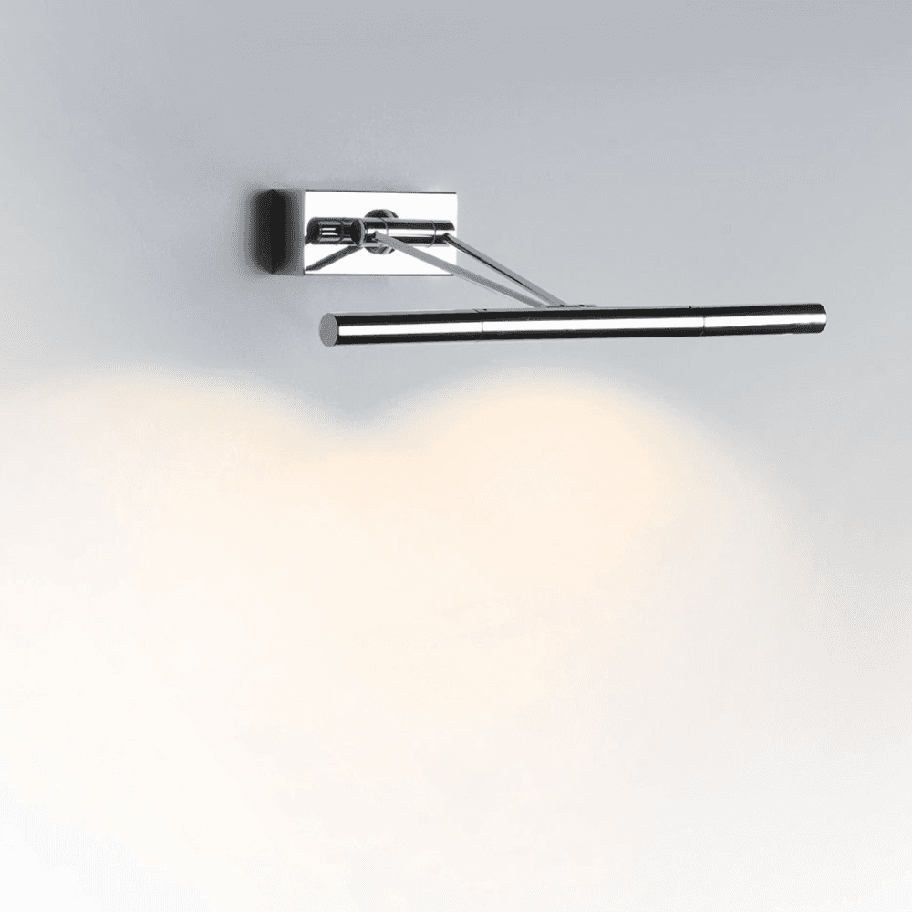 Ikon Picture 1 Light Wall Light - 38CM in Nickel