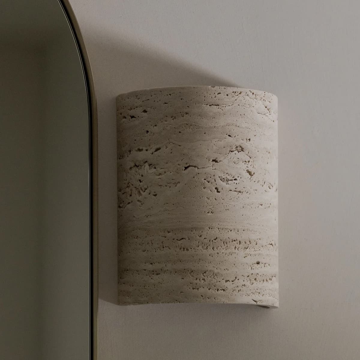 Traviato 2 Light Up/Down Wall Sconce in Travertine