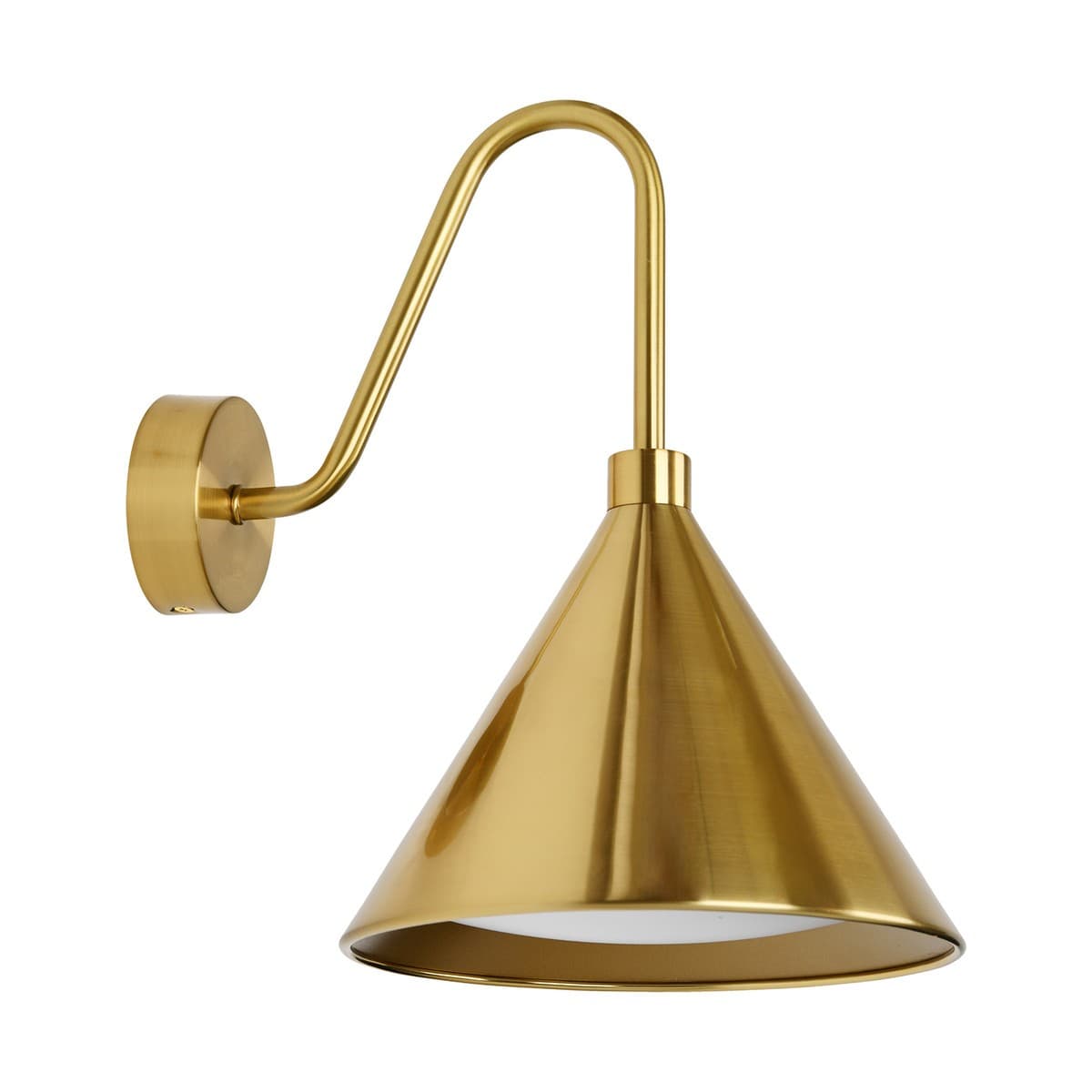 Sienna 1 Light Wall Bracket in Aged Brass-img-1