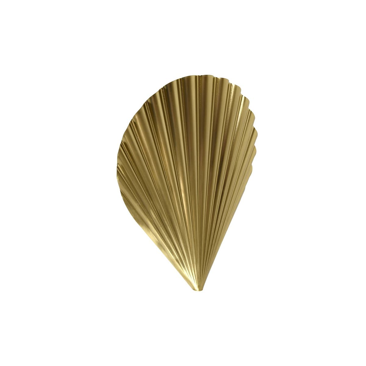 Caspian 1 Light LED Wall Bracket in Aged Brass