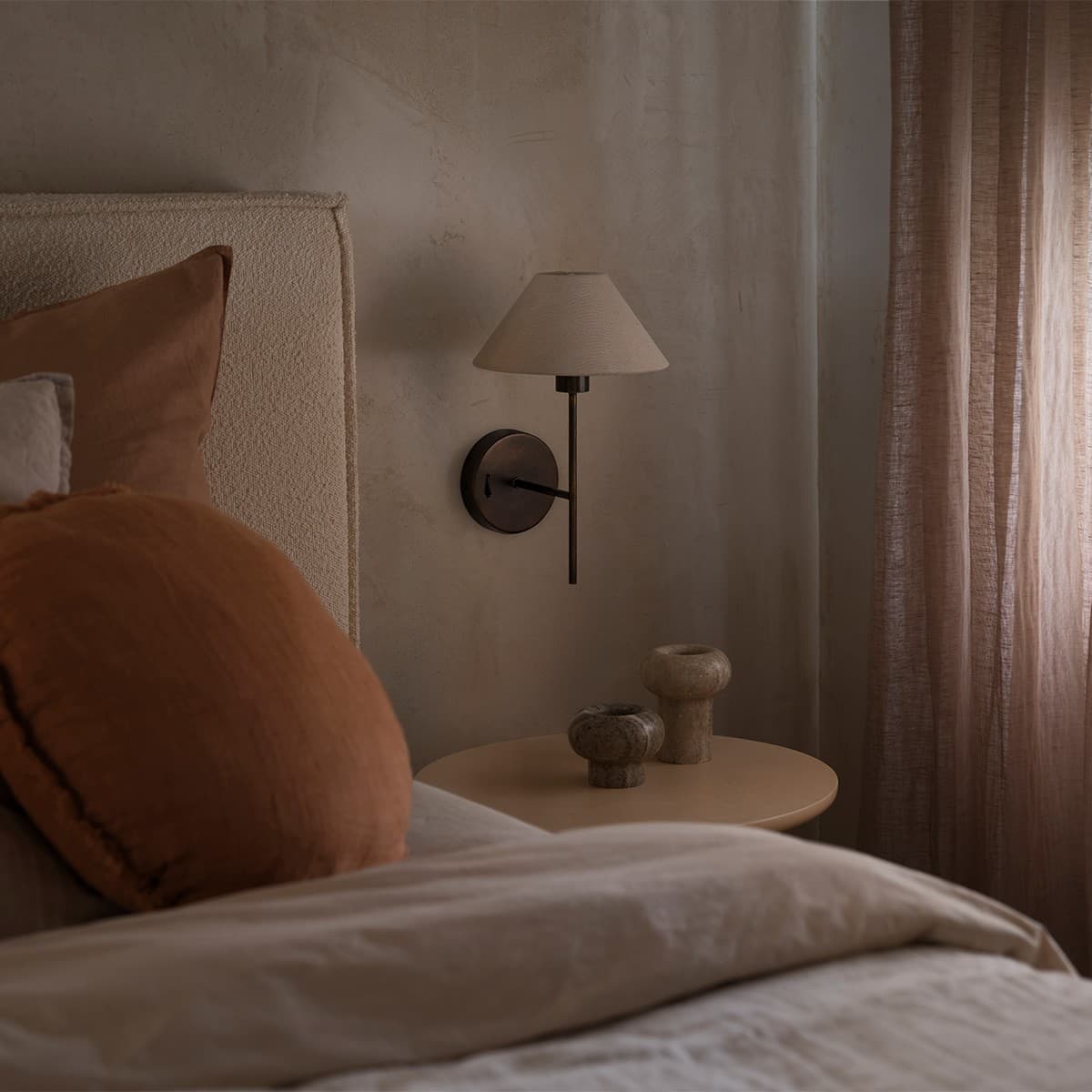 Daria Linen Shade in Natural