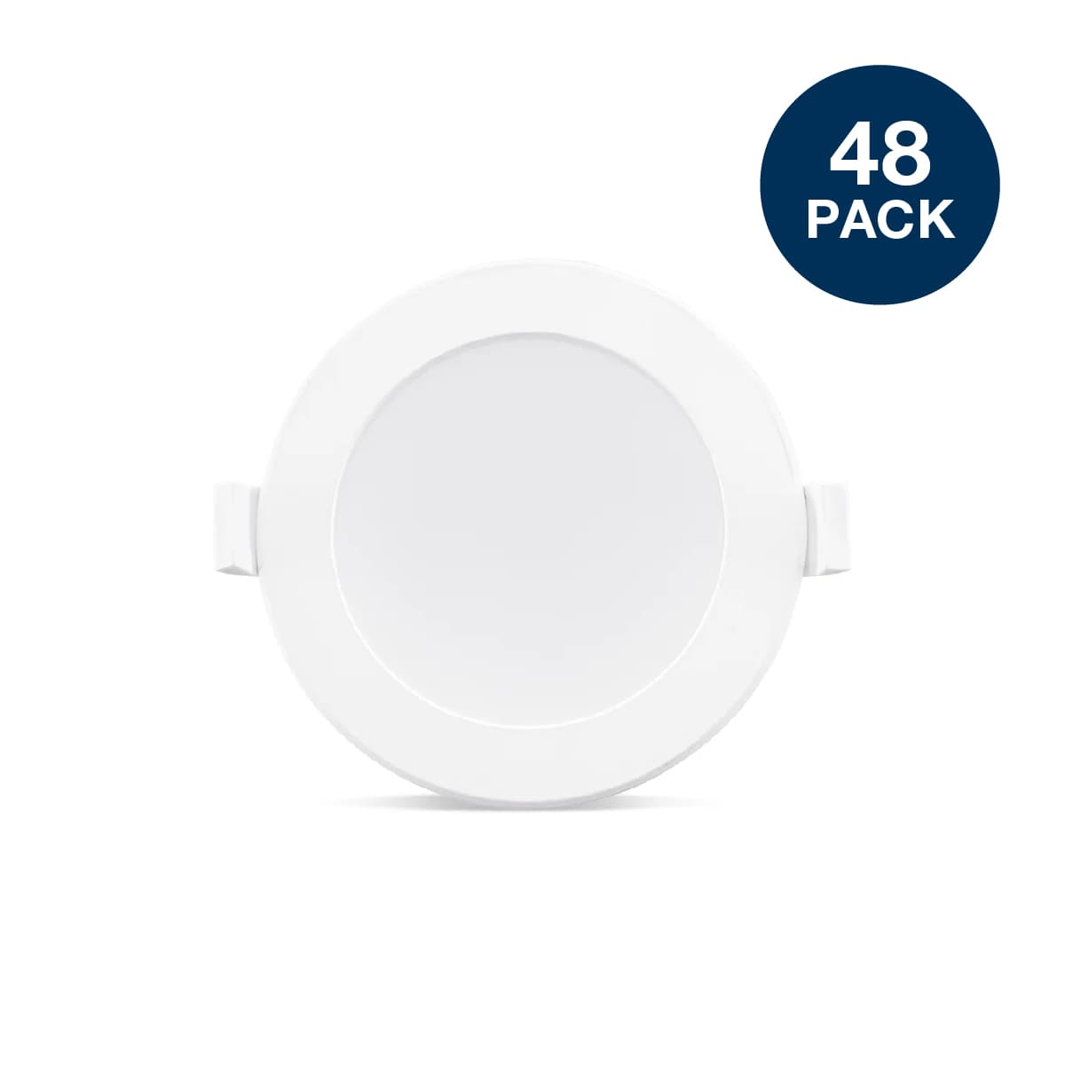 Eclipse Maxi LED Recessed Downlight in White, 48 Pack