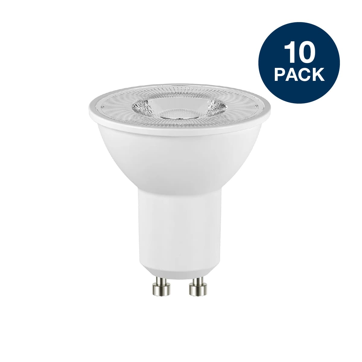 GE 3.4W GU10 Globe in Warm White, 10 Pack-img-1
