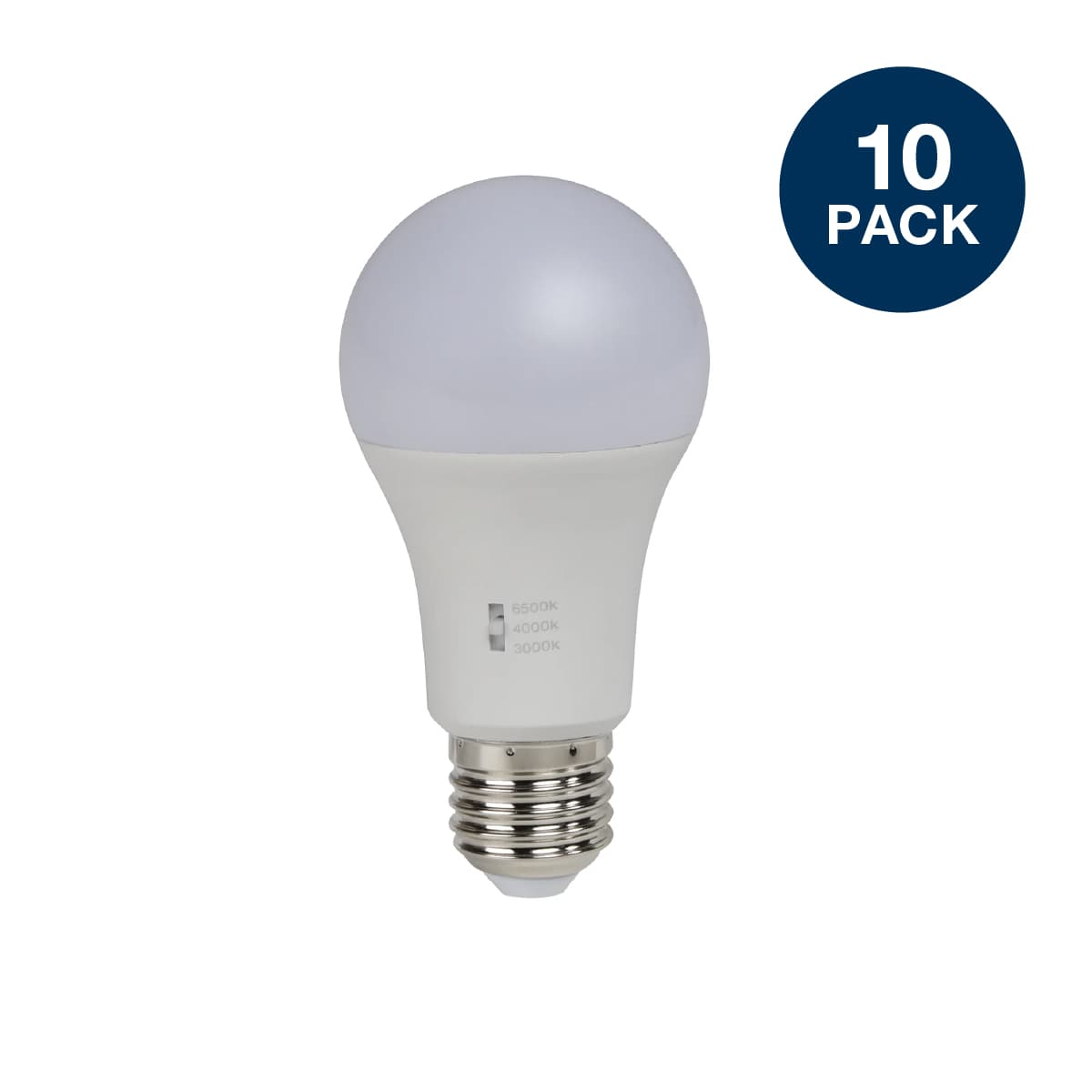GE Multi-Watt ES LED CCT A60 Dimmable Globe, 10 Pack-img-1