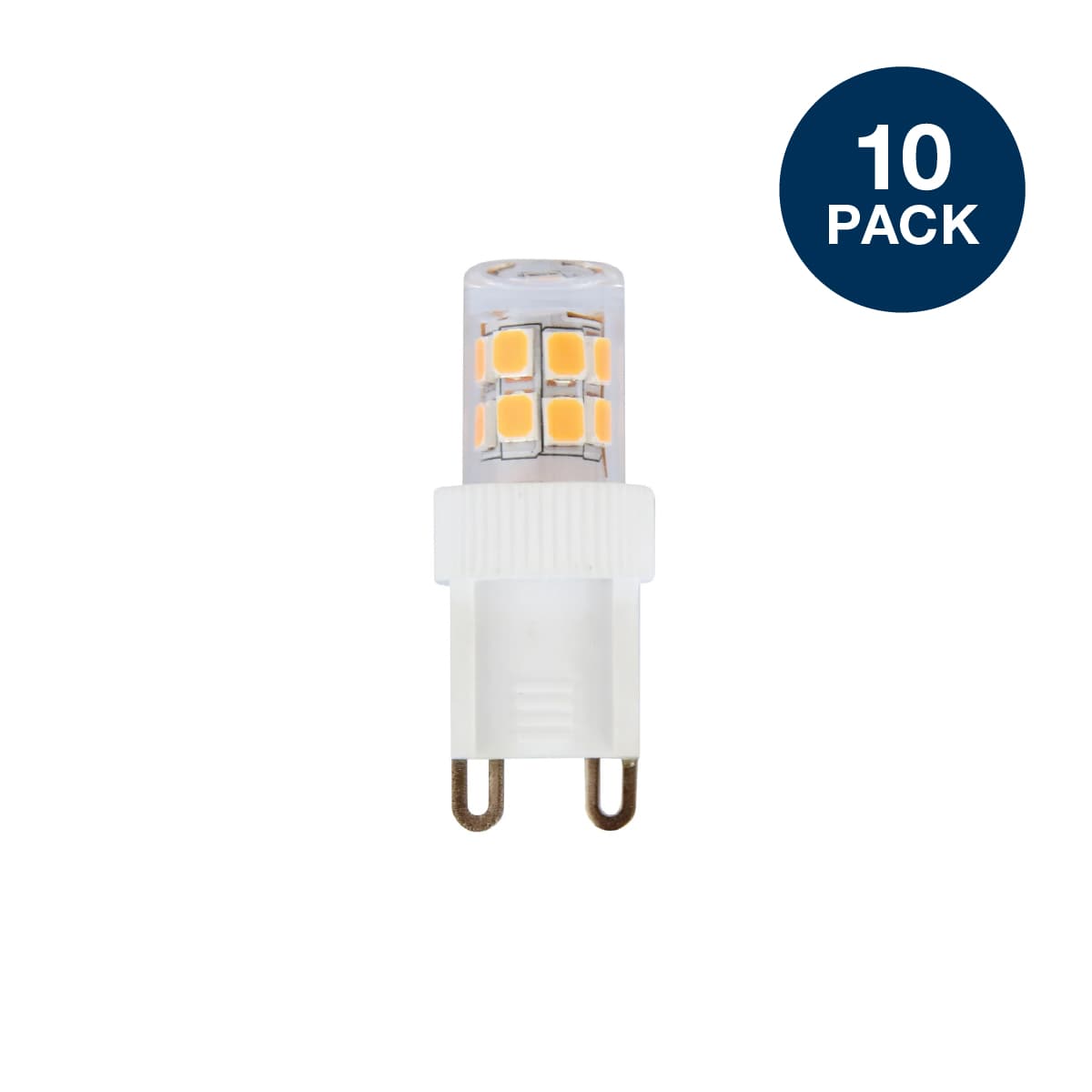 Lucci 2W LED G9 Globe in Cool White, 10 Pack-img-1