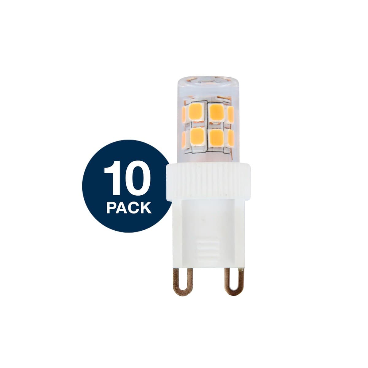 Lucci 2W LED G9 Globe in Cool White, 10 Pack-img-2