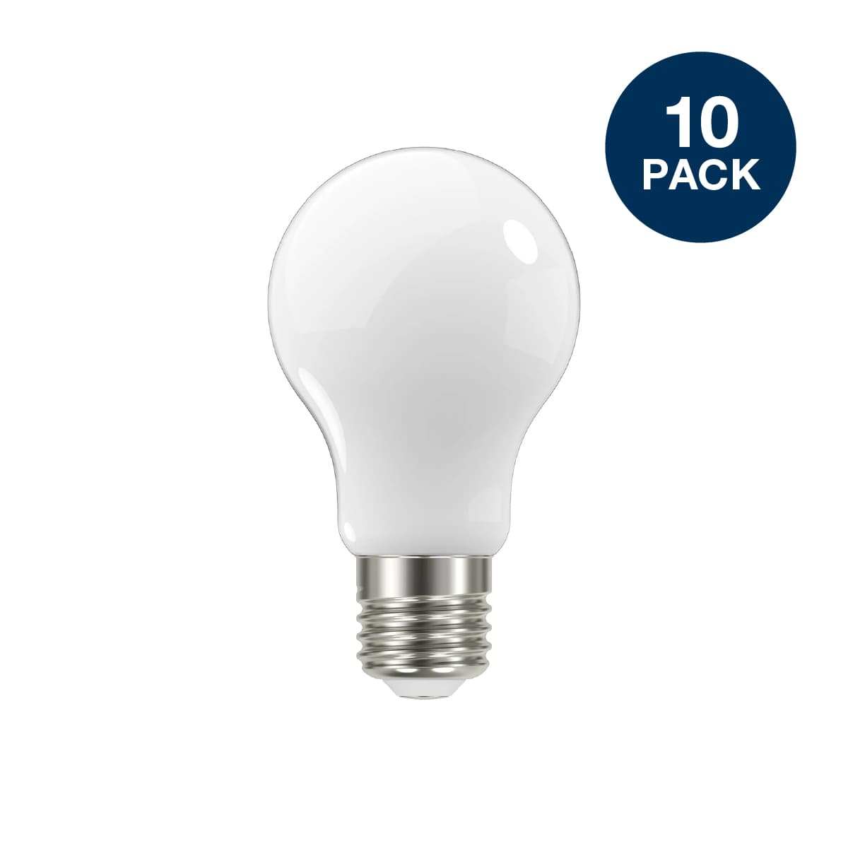 GE 4.3W Glass Opal ES LED GLS Globe in Day Light, 10 Pack-img-1