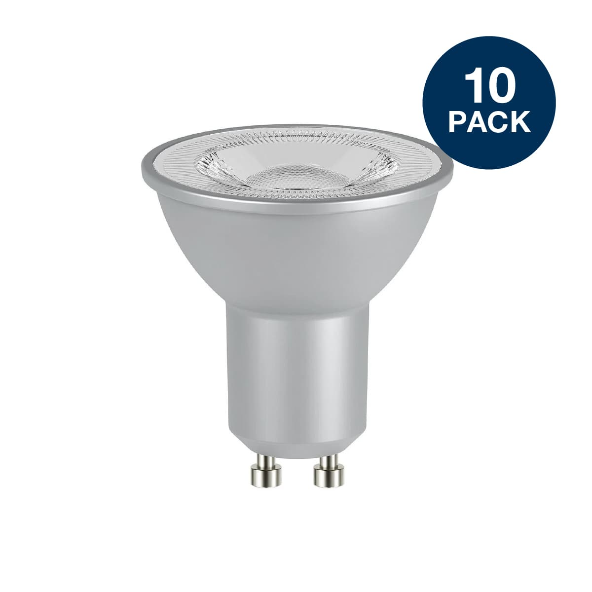 GE 6W Premium Dimmable GU10 Globe in Cool White, 10 Pack-img-1