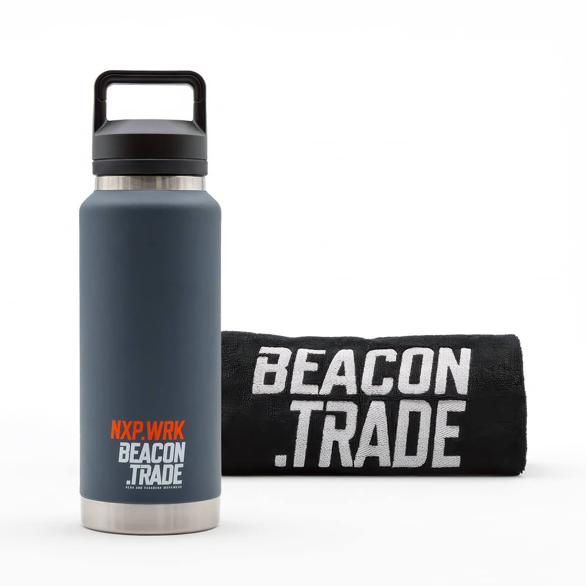 Beacon Trade Water Bottle + Towel