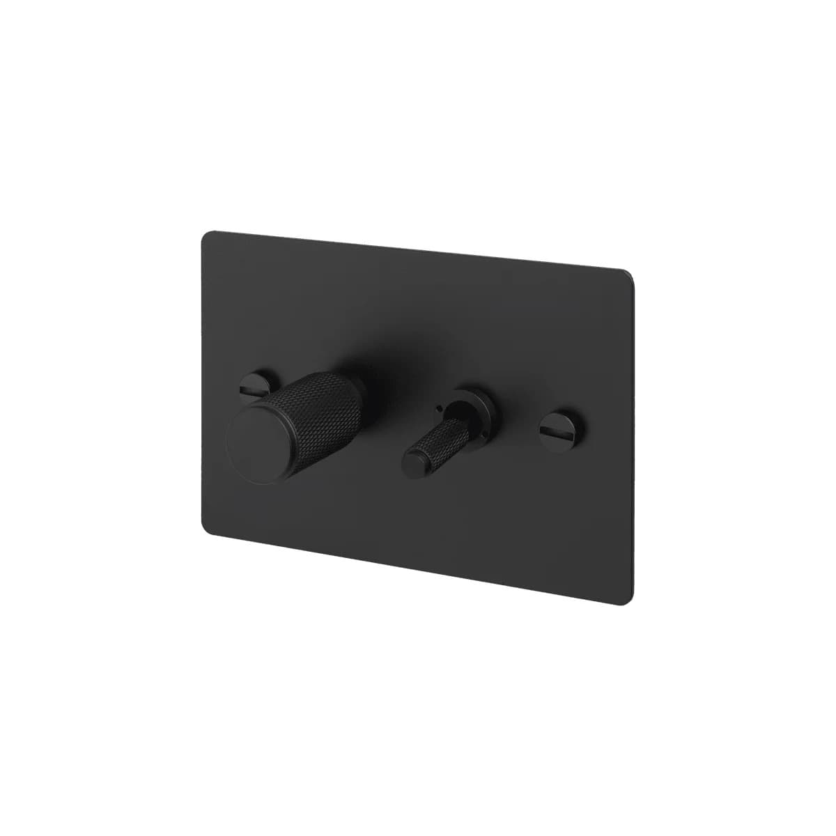 Vynco Metro 5 Gang Push Button Switch in Matte White-img-1