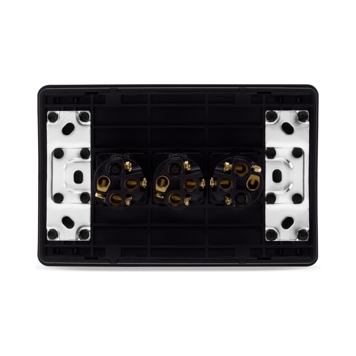 MFL Forge Modern 3 Gang Complete Switch in Black-img-4