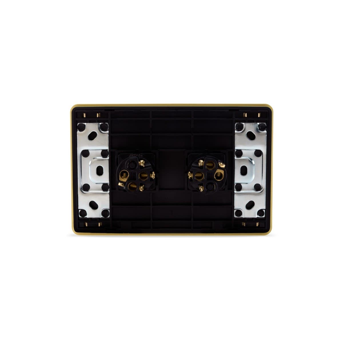 MFL Forge Modern 2 Gang Complete Switch in Brass-img-4