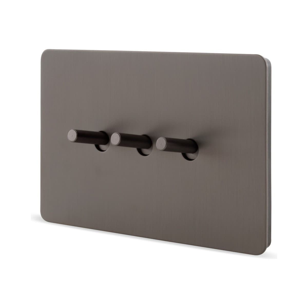 MFL Forge Modern 3 Gang Complete Switch in Aged Nickel-img-2