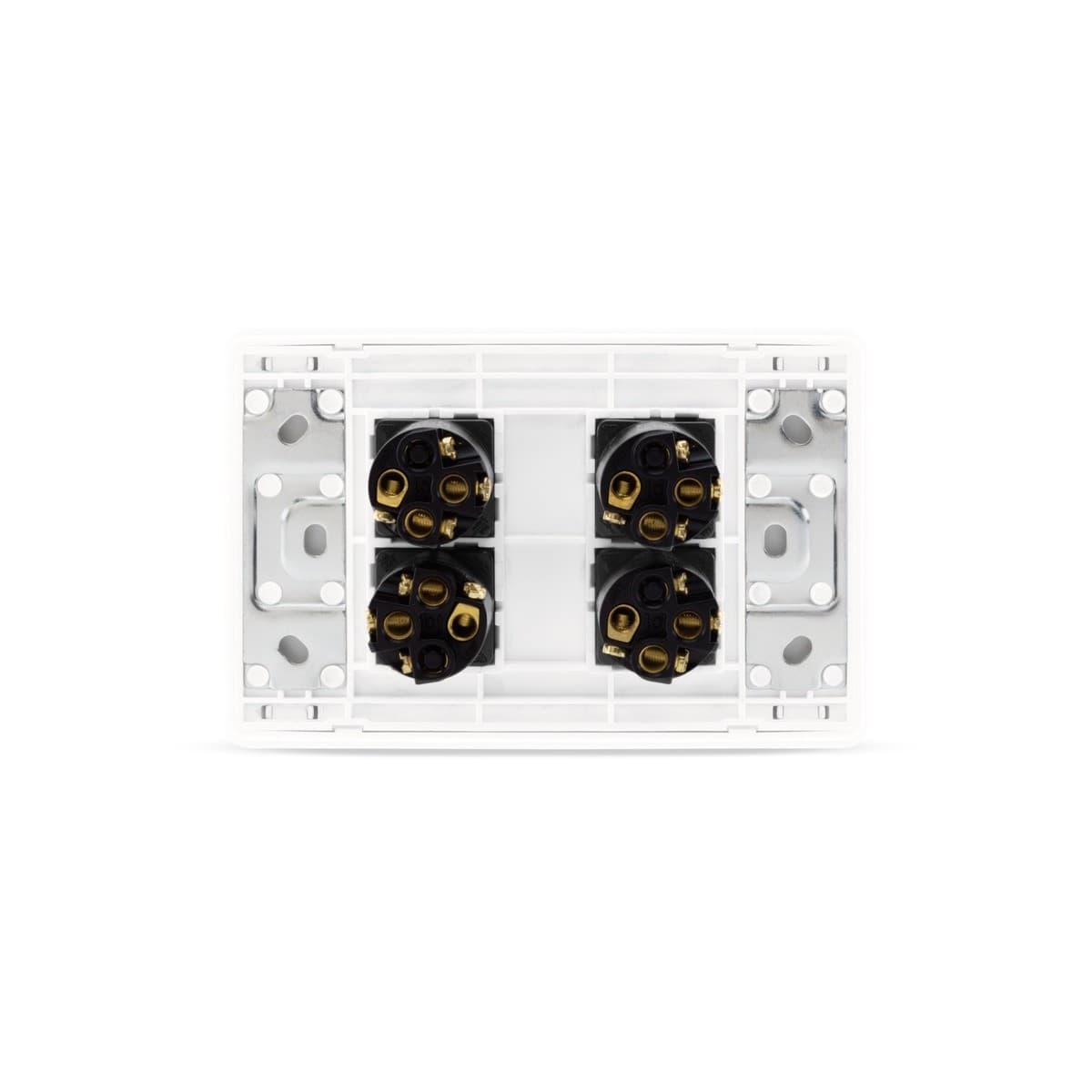 MFL Forge Heritage 4 Gang Complete Switch in White