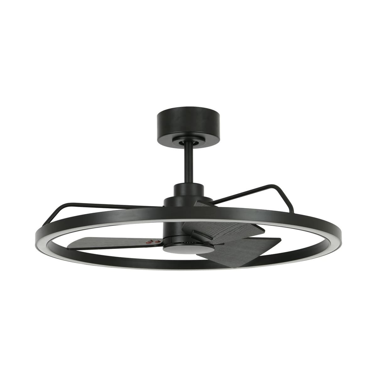 Cessna DC Fan with 700mm LED Light in Black